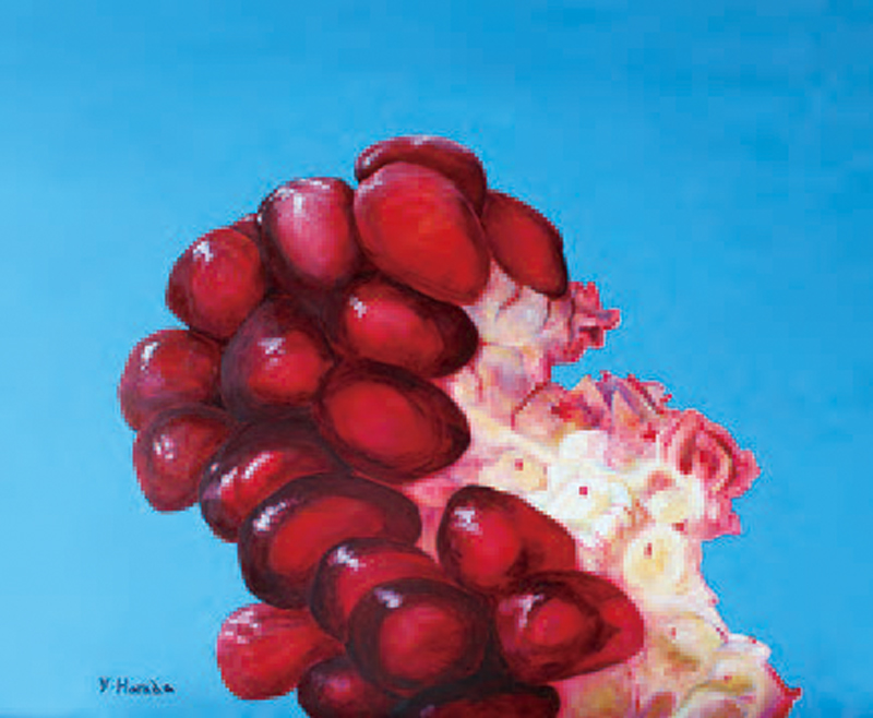 原田敬造 画 【紅花】1982年 額付 絵画 原田敬造 画 【紅花】1982年 額付 絵画